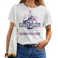 Dont Mess With Auntiesaurus Youll Get Jurasskicked Women T-shirt