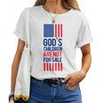 Gods Children Are Not For Sale Quote Gods Children Women T-shirt