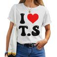 I Heart Love Ts Taylor Name Love Women Women T-shirt