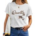 I Like Quolls And Maybe 3 People Quolls Lover Women T-shirt