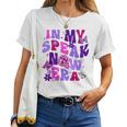 Retro Groovy In My Speak Now Era Speak Women T-shirt