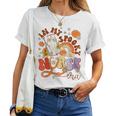 Retro In My Spooky Nurse Era Nicu Halloween Ghost Pumpkin Women T-shirt