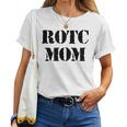 Veterans Rotc Mom Military Women T-shirt