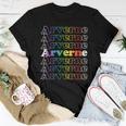 Arverne Lgbt Rainbow Pride Vintage Inspired Women T-shirt Unique Gifts