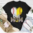 Awesome Leopard Ball Mom Baseball Lover Women Women T-shirt Unique Gifts