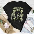 I Got Your Back Halloween Skeleton Skull Sarcastic Women T-shirt Funny Gifts