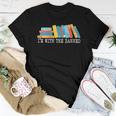 Im With The Banned Books I Read Banned Books Lovers Women T-shirt Unique Gifts