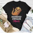 Bearded Dragon Mom Pet Lover Women Lizard Owner Reptile Women T-shirt Unique Gifts