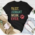 Best Armant Mom Ever Vintage Mother Dog Lover Women T-shirt Unique Gifts