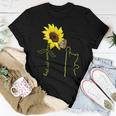 The Best Cat Mom Ever Sunflower Sunshine Kitty For Cat Lover Women T-shirt Unique Gifts