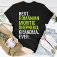 Best Romanian Mioritic Shepherd Grandma Ever Dog Lover Women T-shirt Unique Gifts
