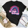 Bi Wife Energy Bisexual Pride Bisexual Flag Lgbtq Support Women T-shirt Unique Gifts