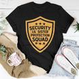 Big Brother Security Lil Sister Protection Squad Pregnancy For Sister Women T-shirt Unique Gifts
