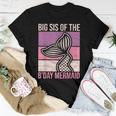 Big Sis Of The Birthday Mermaid Party Outfit Sister Mermaid Women T-shirt Unique Gifts