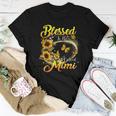 Blessed To Be Called Mimi Sunflower Lovers Grandma Women T-shirt Unique Gifts