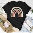 Boho Rainbow Scandinavian Minimalist Modern Simple Nature Gift For Women Women Crewneck Short T-shirt Personalized Gifts