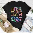 Cavador Life Is Better With My Dog Mom Dad Women T-shirt Unique Gifts