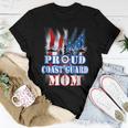 Coast Guard Mom Usa Flag Military For Mom Women T-shirt Unique Gifts