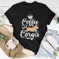 Coffee And CorgisCorgi Dog Caffeine Lover Men Women Women T-shirt Unique Gifts