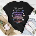 Compassion Kindness Flower Butterfly Religious Butterfly s Women T-shirt Unique Gifts