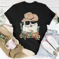 Cowboy Christmas Santa Claus Western Vintage Cowgirl Retro Women T-shirt Unique Gifts Cowboy Christmas Santa Claus Western Vintage Cowgirl Retro Women T-shirt Unique Gifts