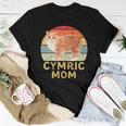 Cymric Cat Mom Retro Vintage Cats Lovers & Owners Women T-shirt Unique Gifts