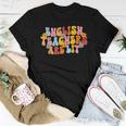 English Teachers Are Lit English Language Arts Teacher Women T-shirt Funny Gifts