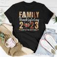 Family Thanksgiving 2023 Fall Autumn Turkey Matching Family Women T-shirt Unique Gifts