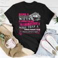 Being A Firefighter's Wife Women's Women T-shirt Unique Gifts