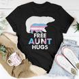 Free Aunt Hugs Transgender Rainbow Bear Lgbt Pride Gay Les Women T-shirt Unique Gifts