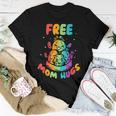 Free Mom Hugs Proud Gay Rainbow Pride Lgbtq Mother Mommy Women T-shirt Unique Gifts