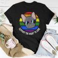 French Bulldog Gay Rainbow Flag Sunset Lgbt Pride Women T-shirt Unique Gifts