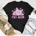 Cat Mom Cat Lovers Women T-shirt Unique Gifts