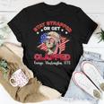 Funny Independence Day 4Th Of July Usa Flag Women T-shirt Funny Gifts