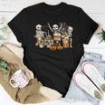 Skeleton Horror Coffee Halloween Costumes Mens Womens For Coffee Lovers Women T-shirt Unique Gifts