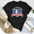 Girlfriend Likes My Swing Baseball Inappropriate Quote Women T-shirt Unique Gifts