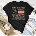 Gods Children Are Not For Sale Vintage Gods Children Women T-shirt Unique Gifts