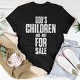 Gods Children Are Not For Sale Women T-shirt Funny Gifts