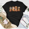 Happy Thanksgiving Pumpkin Spice Coffee Fall Autumn Season For Coffee Lovers Women T-shirt Unique Gifts