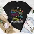 Heart To Care Paraprofessional Teachers Paraeducator Women T-shirt Unique Gifts