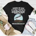 This Is My Human Costume I'm Really White-Breasted Nuthatch Women T-shirt Unique Gifts