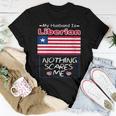 My Husband Is Liberian Liberia Flag Heritage Roots Pride Women T-shirt Unique Gifts