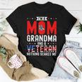 I'm A Mom Grandma And A Veteran Female Veteran Grandmother Women T-shirt Unique Gifts