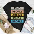 Kindness Promotion Message Be Kind Antibullying People Women T-shirt Unique Gifts