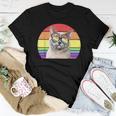 Lgbtq European Burmese Cat Retro Rainbow Love Pride Women T-shirt Unique Gifts