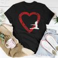 I Love Dance Valentine's Day For Girls And Dance Teachers Women T-shirt Unique Gifts