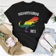 Mamasaurus Rex Gay Pride Lgbt Dinosaur Ally Women T-shirt Unique Gifts