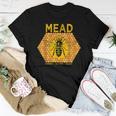 Mead By Honey Bees Meadmaking Home Brewing Retro Drinking Women T-shirt Unique Gifts