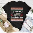 Merry Christmas-Us Army-Ugly Christmas SweaterWomen T-shirt Unique Gifts