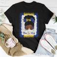 Messy Bun Barbados Flag Woman Girl Women T-shirt Unique Gifts
